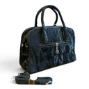 Amoraa Noir Marble Satchel