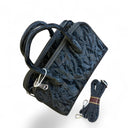 Amoraa Noir Marble Satchel
